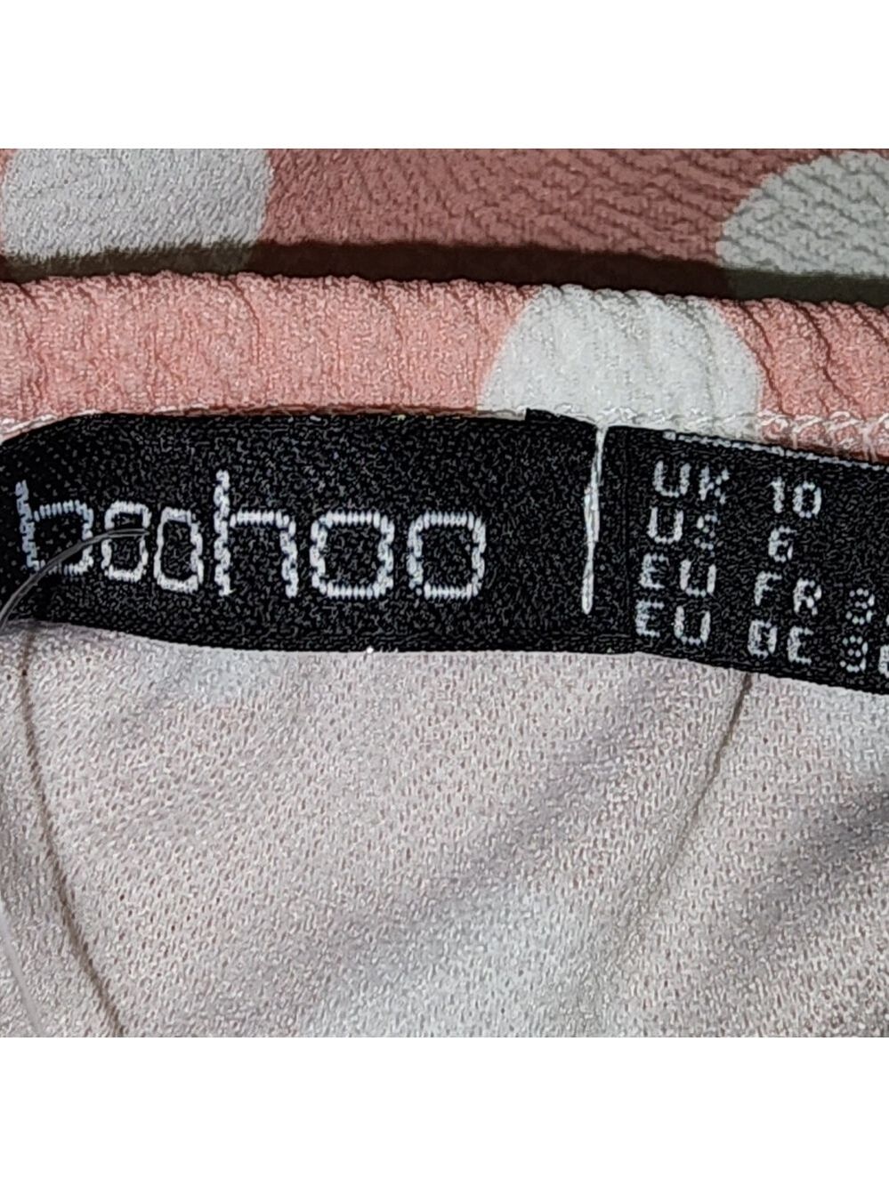 Boohoo Maternity Polka Dot Dress Size 10 NWT - Picture 7 of 12